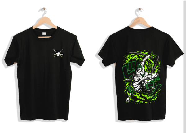 ONE PIECE RORONOA ZORO T-SHIRT - Image 3