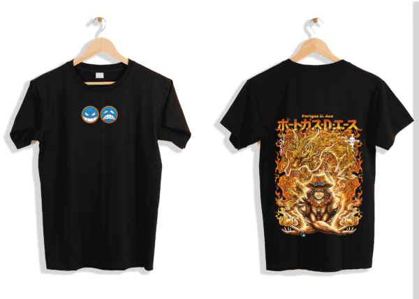 ONE PIECE PORTGAS D. ACE T-SHIRT - Image 3