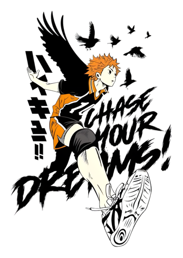 Shoyo Hinata oversize T-shirt - Image 4