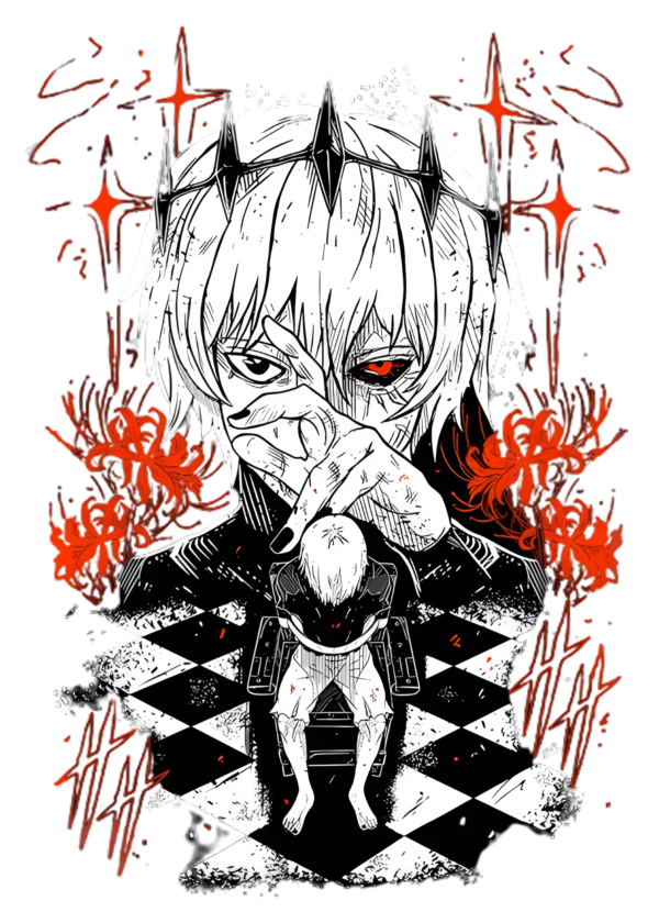 Ken Kaneki oversize T-shirt - Image 4