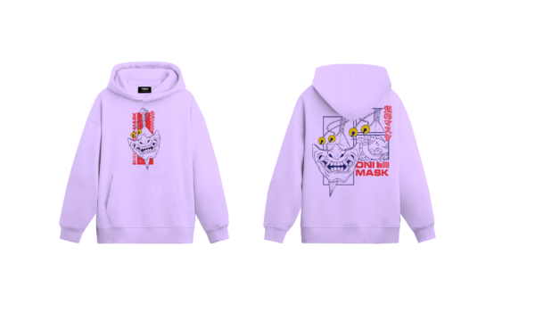 Demon Mask Drip Hoodie - Image 4